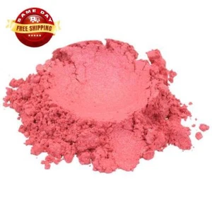 SHIMMER RASPBERRY POP / RED MICA COLORANT PIGMENT POWDER COSMETIC GRADE 4 OZ - Picture 1 of 12
