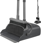 Kelamayi Broom And Dustpan Set For Home, Office, Indoor&Outdoor Sweeping, Stand
