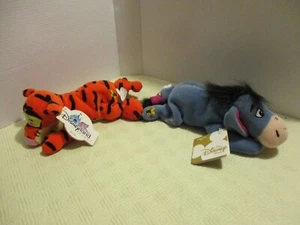 Vintage DISNEY plushes - Set of 2 - TIGGER and EEYORE- from the USA. - Picture 1 of 10