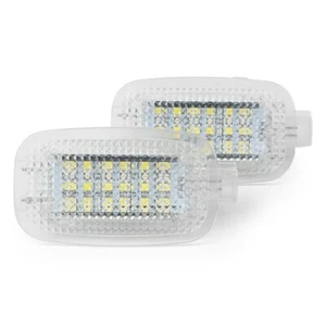 2x For Mercedes-Benz W204 C SLS GLK CLK W212 White LED Courtesy Door Trunk Light - Picture 1 of 8