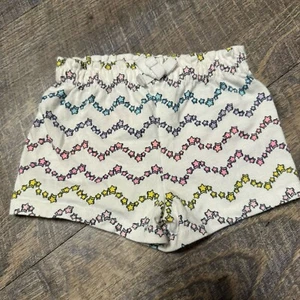 Garanimals Shorts 3-6 Monate weiß mit pastellfarbenem Sternenmuster - Bild 1 von 3