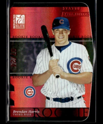 2003 Donruss Elite Extra Edition Status #49 Brendan Harris #/24 - Image 1 of 2