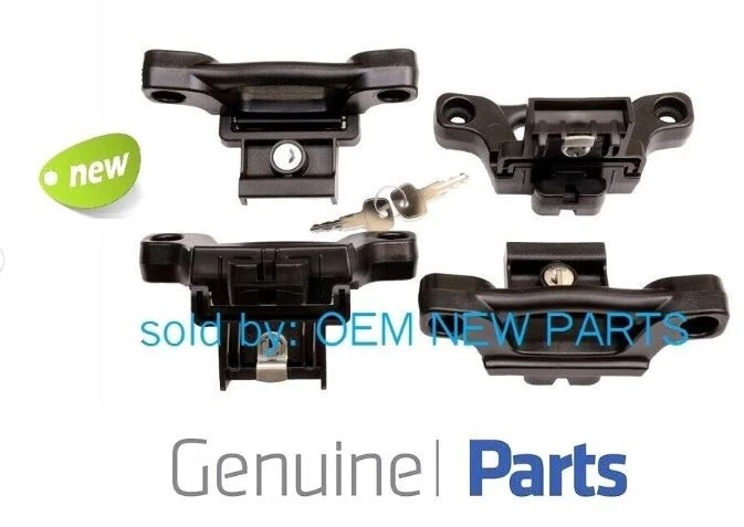 OEM 16-22 Ford F-150 Box Tie Down Truck Bed Cleats Locking Set HL3J-99286D62-AC