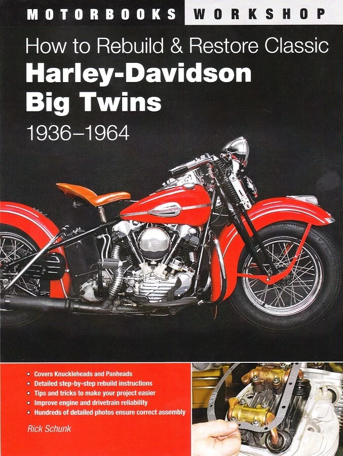 1936-1964 Harley Davidson Classic Big Twins: How to Rebuild and Restore Manual - Image 1 of 1
