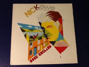 NICK LOWE~the rose of england COLUMBIA 1985 ~1st Press 1A/1A (LP) Nm / (JKT) Vg+ - Imagen 1 de 7