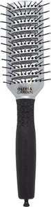 Cepillo Olivia Garden Essential Style Tunnel Nylon Plateado - Imagen 1 de 2