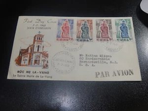 VIET NAM 1962 Sc#193-96 Madonna of Vang FDC VF - Picture 1 of 1