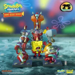 Mighty Jaxx Bob Esponja Pantalones Cuadrados Banda Geek Figuras - Nueva Caja Sellada de 6 - Imagen 1 de 11