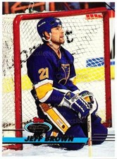 1993-94 Stadium Club OPC Proof #188 Jeff Brown