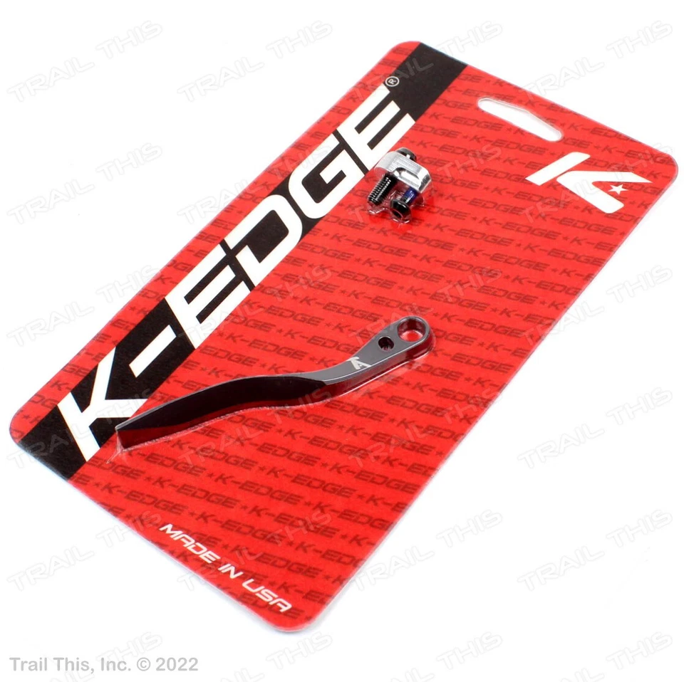 Desviador delantero de bicicleta de carretera K-Edge PRO colector de cadena con soldadura - gris bronceado Foto 1 de 3