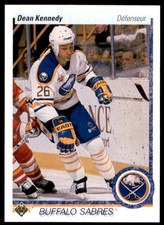 1990-91 Upper Deck French Dean Kennedy Rookie Buffalo Sabres #380