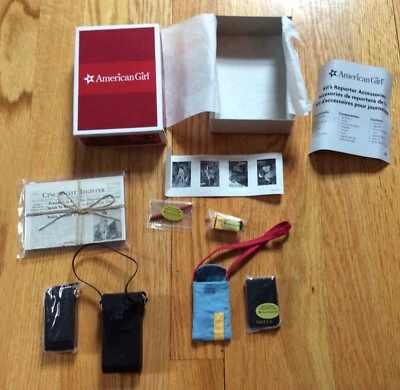 American Girl Kit Kittredge Reporter Set ~ Brand New in Box Free Ship WYB 4