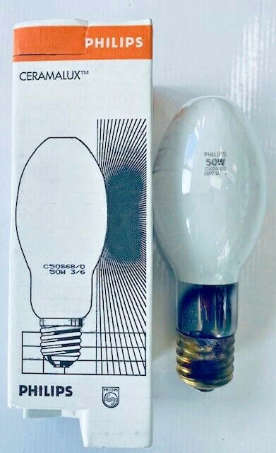 PHILIPS LU50/ECO 50W High Pressure Sodium Lamp Light Bulb S68 Mogul E39 - Image 1 of 1