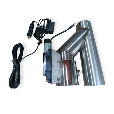 2.5" 63mm Remote Electric Catback Downpipe Cutout E-Cut Out Valve System - Image 1 of 3