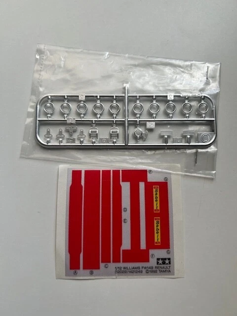 Tamiya seat belt set 1:12 scale - Immagine 1 di 1