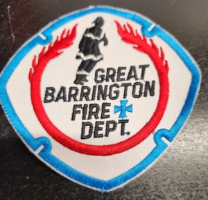 Vintage Great Barrington Massachusetts Fire Department Shoulder Patch - Picture 1 of 3