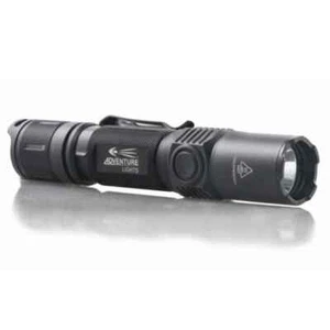 Adventure Lights 1180 Lumen Rechargeable Flashlight AL20R Waterproof Strobe Mini - Picture 1 of 4