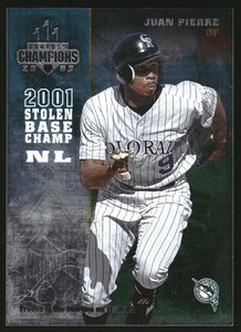 2003 Donruss Champions Metalized #108 Juan Pierre /100 
