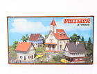 Vollmer Z 9555 Gebude Bausatz Dorfbausatz mit Kirche