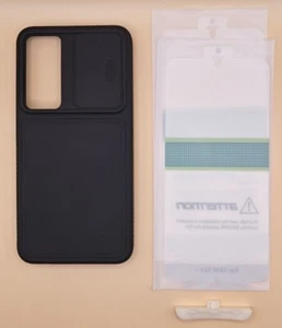 Samsung Galaxy S24 Plus 3 in 1 Magnetic Shockproof Case with Slide Camera Cover - Photo 1 sur 13