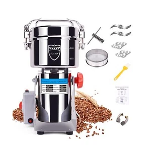 Macina Grani Macina Grani Elettrico, 750g Acciaio Inox Macina Grani per Mais Secco... - Foto 1 di 7
