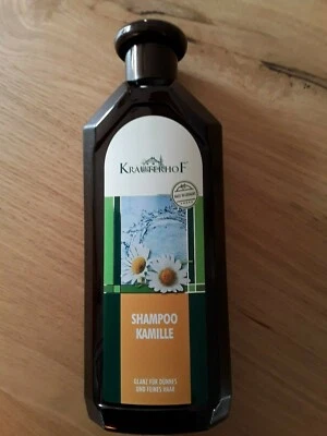 4x Kamille Shampoo Kräuterhof a´500 ml für feines Haar Asam Iris Cosmetic