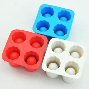 Square 4 Ice Cup Ice Tray Summer DIY Ice Making Edible Ice Tray Freezer Mold