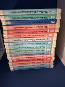Vintage The Young Children's Encyclopedia Britannica Complete Set 1977 1-16 - Picture 1 of 5