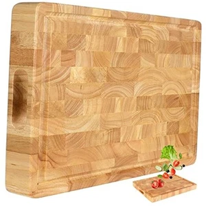 Wooden Butcher Block End Grain Cutting Board - 17x13x1.5in 17 x13 x1.5in - Picture 1 of 7