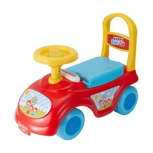 4-Wheel Toddler Ride-On Car – Foot-to-Floor Toy with Horn & Storage – Ages 1-3 - Picture 1 of 10