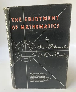 The Enjoyment of Mathematics Hans Rademacher [Abraham Seidenberg] 1957 HCDJ - Picture 1 of 4