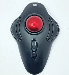 Kodak IMOUSE Q40 Wireless Trackball Mouse 2.4Ghz w/ USB Receiver Ambidextrous Q4 - Picture 1 of 3