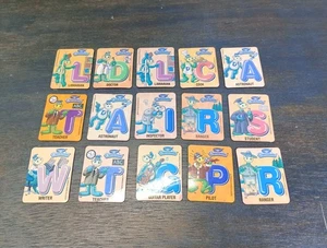 Lot Of 15 RARE Dannon Dan-o-nino Yogurt Alphabet Fridge Magnets - Fast Shipping  - Picture 1 of 6
