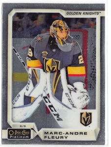 2018-19 O-Pee-Chee Platinum #120 Marc-Andre Fleury - Picture 1 of 2