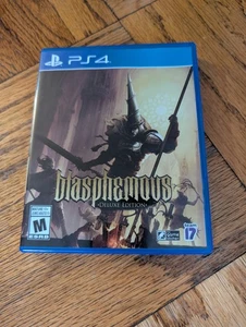 Blasphemous Deluxe Edition Sony PlayStation 4 PS4 - Stickers, Poster, Music Inc. - Picture 1 of 3