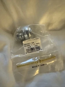 Restoration Hardware Gilmore 1 1/4 Inch Chrome Knob Set of 2 New In Box - Picture 1 of 4