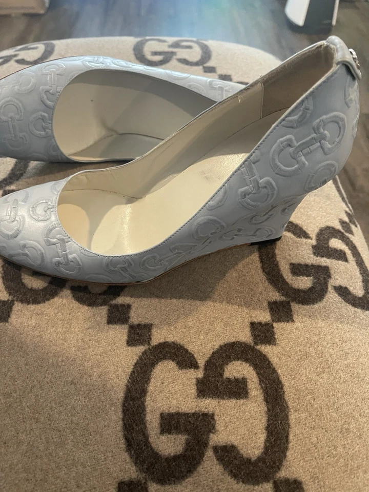 Authentic New Gucci Wedge Rare! Women's Shoes - Image 1 of 4