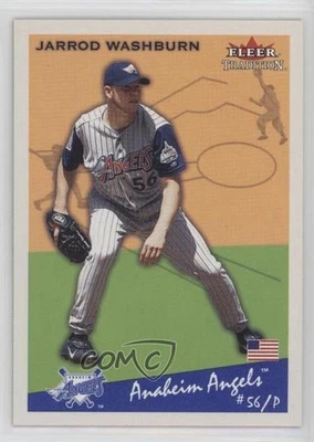 2002 Fleer Tradition Jarrod Washburn #327 - Image 1 of 2