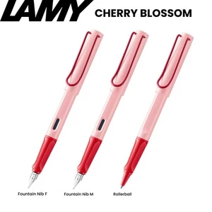 Lamy Safari Flor de Cerezo Fuente RollerBall Bolígrafos Caja de Regalo incluida - Imagen 1 de 4