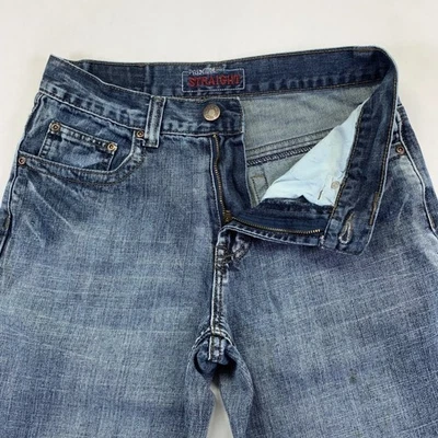 Bailey's Pt Premium Straight Leg Jeans Mens Size 30x30 Blue Cotton Denim Y2k - Image 1 of 4