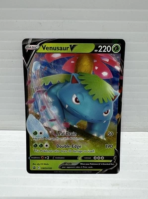 Venusaur V SWSH100 SWSH: Sword & Shield Promo Cards Holo - Image 1 of 2