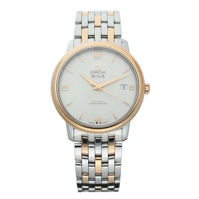 Omega De Ville Prestige Co-Axial 37 mm 18k Rose Gold Steel Automatic Wrist Watch - Image 1 of 4