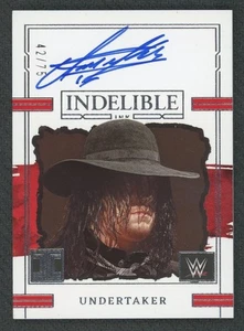 2023 Panini Impeccable Undertaker WWE Indelible Auto /75 - Picture 1 of 2