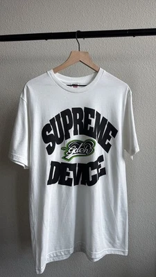 Camiseta Supreme Goodenough TALLA MEDIANA Blanca Verde ✅❤️ ENVÍO LO ANTES POSIBLE NUEVA Foto 1 de 3
