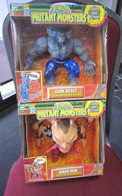 X-Men Mutant Monsters - Sugar Man & Dark Beast, 1996 Nuevo en caja Foto 1 de 4