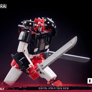 DX9D21B Dark Samurai Sideswipe Transformable Toy Model Action Figure Collectible - Picture 1 of 10