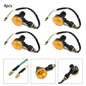 Hot Sales Turn Signals Lights 4 Pcs / Kit Amber Motorcycles Parts Practical - Picture 1 of 12