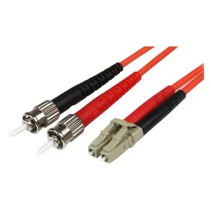 Startech 50FIBLCST1 1m Multimode 50/125 Duplex Fibre Brassage Câble LC - St - Photo 1/1