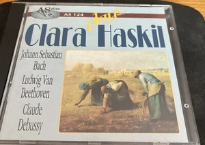 Piano: Clara Haskil Plays Bach Beethoven Debussy CD Italian Pressing 1992 - Bild 1 von 3