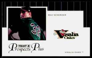 2007 TriStar Prospects Plus Max Scherzer PT-MS Protential RC Visalia Oaks - Picture 1 of 2